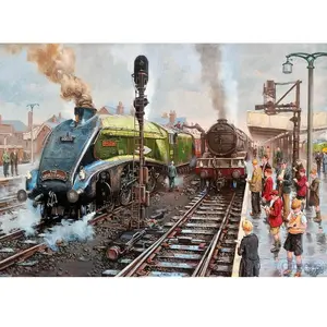 Gibsons G6317 Puzzle 1000 pcs. Spotters at Doncaster (1000 pièces) pas cher