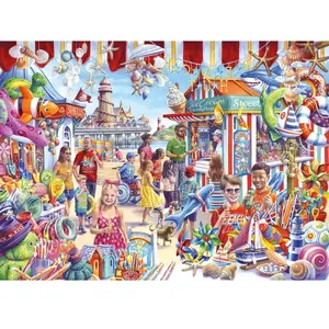 Gibsons - Seaside Souvenirs (door Tony Ryan) - 1000 stukjes 68×49cm (b×h) - Legpuzzel voor volwassenen pas cher
