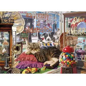 Gibsons Abbey's Antique Shop Puzzel (1000 stukjes) pas cher