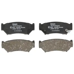 Delphi Remblokkenset schijfrem pas cher