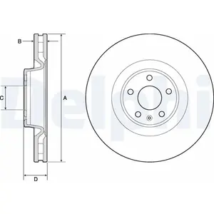 Remschijf BG9172C Delphi pas cher