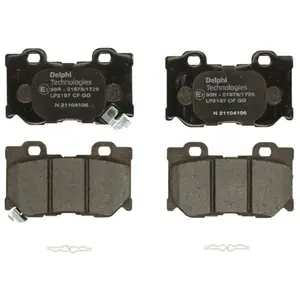 Delphi Remblokkenset schijfrem pas cher