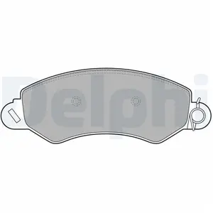 Comparateur de prix : DELPHI Plaquettes de frein X4 pour LDV: Maxus (Ref: LP2096)