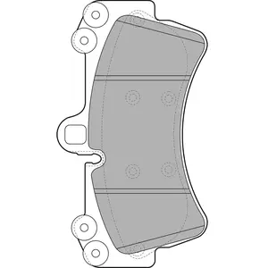 Delphi Technologies Remblokkenset schijfrem pas cher