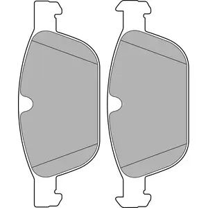 Delphi Technologies Remblokkenset schijfrem pas cher