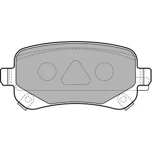 Delphi Technologies Remblokkenset schijfrem pas cher