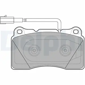 Delphi Technologies LP2221 Plaquettes de freinVendu paramazon