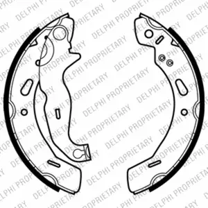 Delphi Remschoenset pas cher