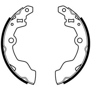 DELPHI Mâchoires de frein X4 pour SUZUKI: Alto (Ref: LS2069)