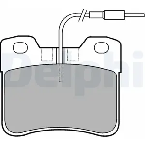 Delphi Remblokkenset schijfrem pas cher