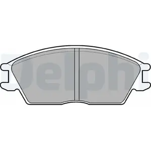 Remblokkenset schijfrem LP593 Delphi pas cher