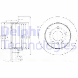 Delphi Remschijf pas cher