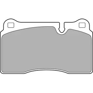 Delphi Remblokkenset schijfrem pas cher