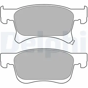 DELPHI Plaquettes de frein X4 pour OPEL: Adam, Corsa & VAUXHALL: Adam (Ref: LP3164) pas cher