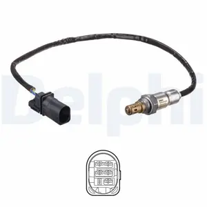 DELPHI Sonde lambda pour SKODA: Superb, Karoq, Scala, Octavia, Kamiq &...