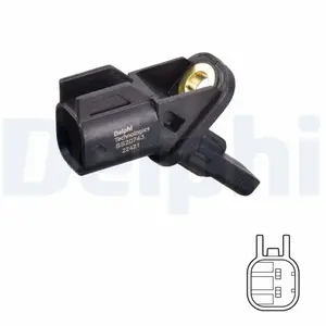DELPHI Capteur ABS pour FORD: C-Max, Focus, Connect, Kuga (Ref: SS2074...Vendu paroscaro