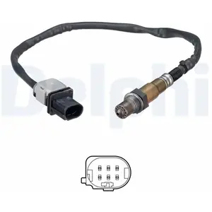 DELPHI Sonde lambda pour VOLVO: XC 70, S60, V60, XC 60, V70 (Ref: ES21302-12B1)