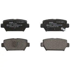 Remblokkenset schijfrem LP3433 Delphi pas cher