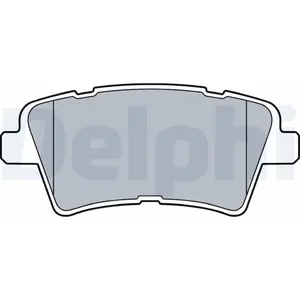 Remblokkenset schijfrem LP3537 Delphi pas cher