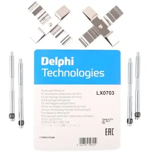 Accessoireset schijfremblok LX0703 Delphi pas cher