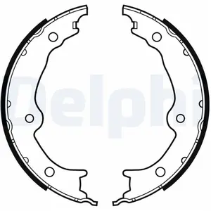 DELPHI Mâchoires de frein X4 pour LEXUS: GS, RC (Ref: LS2130)Vendu paroscaro