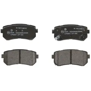 Remblokkenset schijfrem LP3521 Delphi pas cher