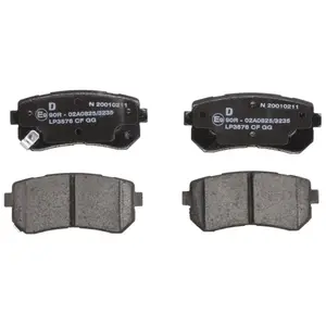 Remblokkenset schijfrem LP3576 Delphi pas cher