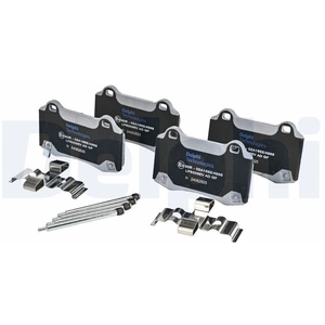 DELPHI Plaquettes de frein X4 pour TESLA: Model S, Model X (Ref: LP5009EV) pas cher