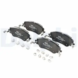 Comparateur de prix : DELPHI Plaquettes de frein X4 pour PEUGEOT: 208, 2008 & CITROËN: C4, C3 & DS: DS3 (Ref: LP3840)