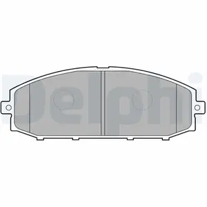 Remblokkenset schijfrem LP1305 Delphi pas cher