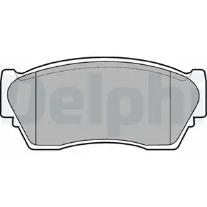 Delphi Remblokkenset schijfrem pas cher