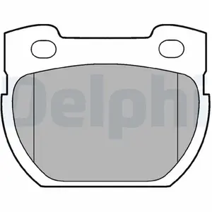 Delphi Technologies LP777 Plaquettes de frein pas cher