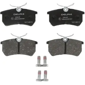 Comparateur de prix : Delphi Technologies Remblokkenset schijfrem