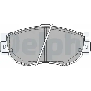 Remblokkenset schijfrem LP1140 Delphi pas cher