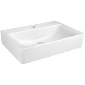 Ideal Standard, Lavabo, Lavabo Connect Cube 650mm E8106, sans trop-plein (460 mm, 650 mm) pas cher
