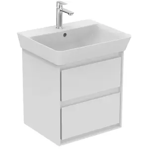 Ideal Standard, Meuble sous-lavabo, Meuble sous-lavabo Connect Air Front coloris blanc brillant LxHxP 51,7 x 40,9 x 48 c (48 x 41 x 52 cm) pas cher