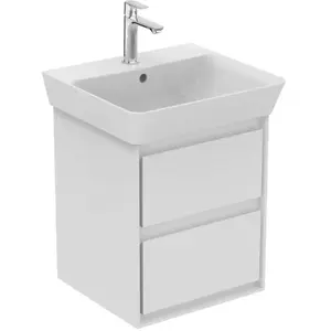 Ideal Standard, Meuble sous-lavabo, Meuble sous-lavabo Connect Air Front colour white gloss LxHxP 51,7 x 40,2 x 43 c (43 x 40 x 52 cm) pas cher