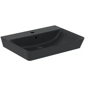Ideal Standard E0298V3 Connect AIR Lavabo de Salle de Bain, Noir Mat pas cher