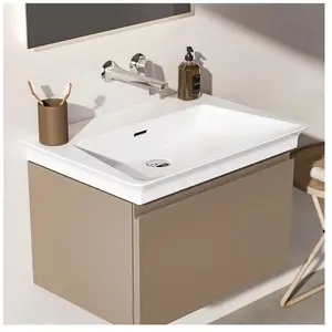 Ideal Standard La Dolce Vita - Wastafel, 66x47 cm, met overloop, zonder kraangat, wit E270001