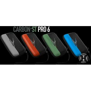 Harrows Carbon ST Pro 6 Dart Case - Black/Grey