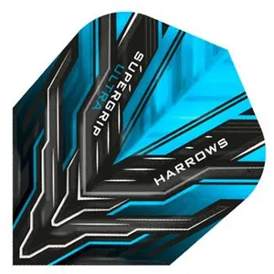 Harrows Supergrip Ultra Aqua - Dart Flights