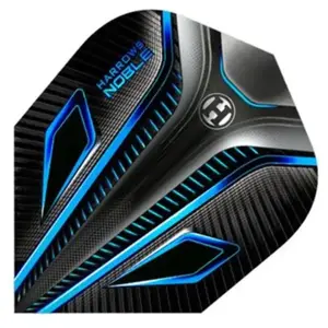 Harrows Noble Dartflights - Blauw pas cher