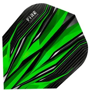 Harrows Fire Green - Dart Flights