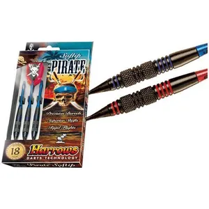 Fléchettes Harrows Pirate Pointes Soft pas cher