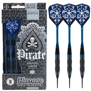 Harrows Fléchettes Pirate Softip - 16 gK (18 g)
