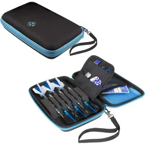 HARROWS Etui Fléchettes Blaze Pro 6 Case Aqua Noir