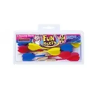 HARROWS Lot de 9 fléchettes pointes plastique - nylon, (= pas cher