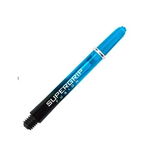 Harrows jeu de fléchettes Supergrip Fusion33 mm bleu/noir 3 pièces pas cher
