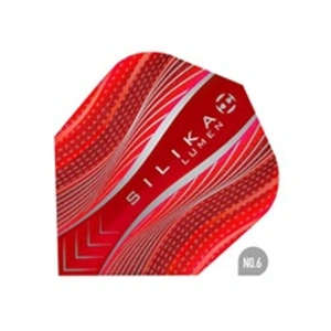 Harrows Silika Lumen NO2 Red Tough Crystalline Coated - Dart Flights