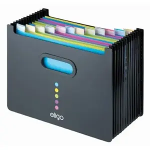 Snopake Pochette trieur A4 ouverte rigide format paysage 13 compartiments eligo pas cher